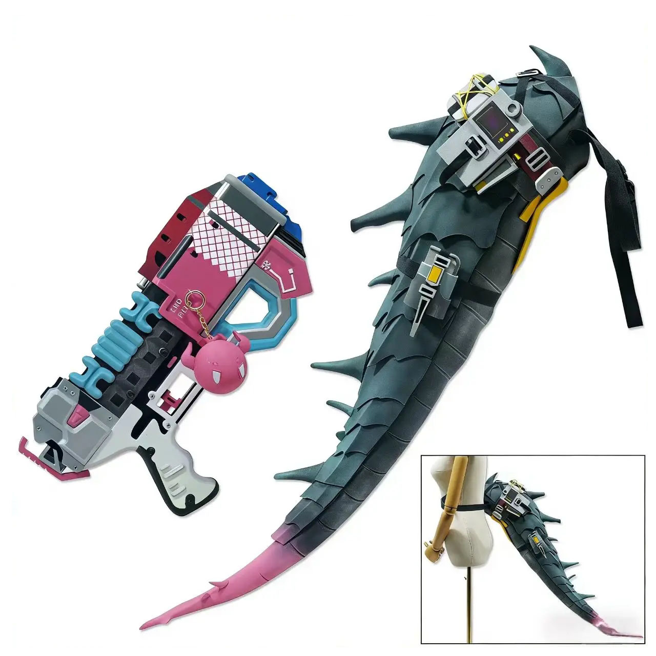 Anime Arknights Yvonne‌ Cospla - đánh giá và giá Cosplay Fire Prop