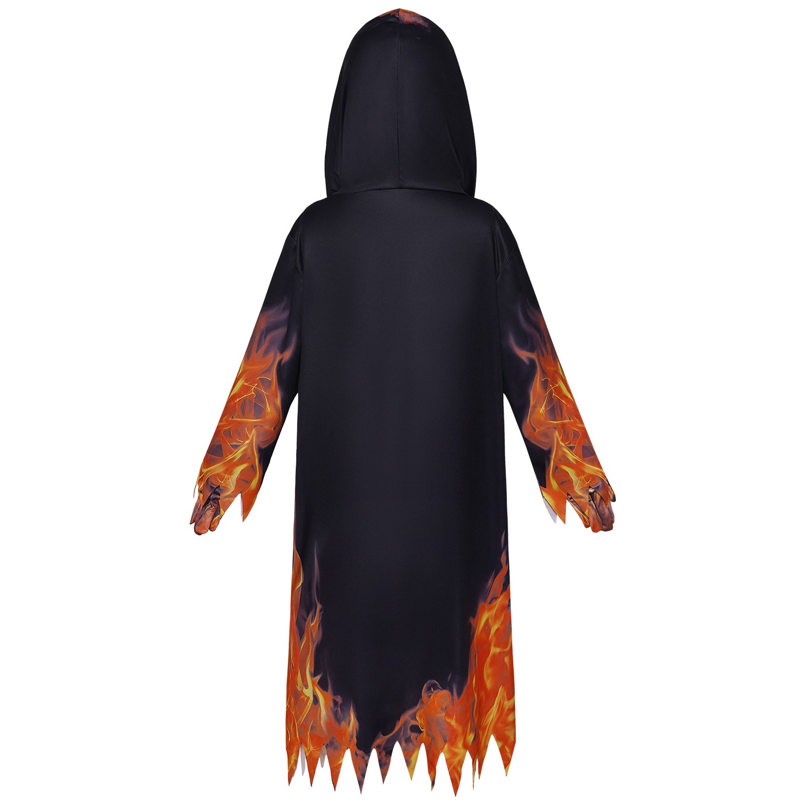 Flame Skeleton Halloween Costu - đánh giá và giá Cosplay Flame Prop
