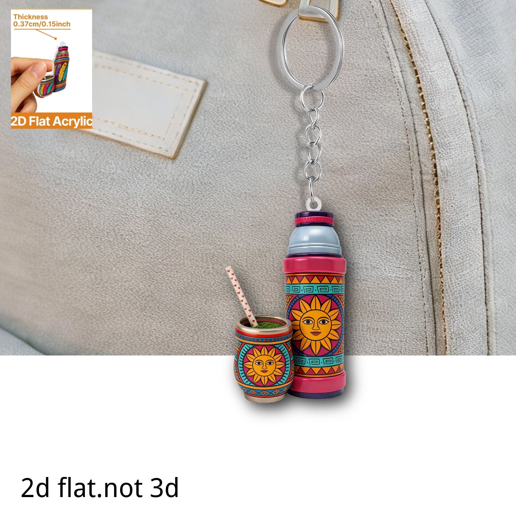 Thermos Cup Keychain,2D Flat A - đánh giá và giá Worbla Thermoplastic