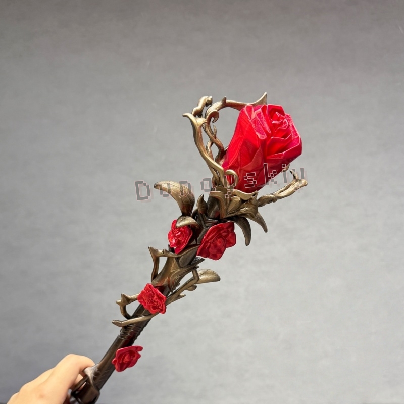 Sylus Staff Silver Wing Demon  - đánh giá và giá Cosplay Prop 3D Print