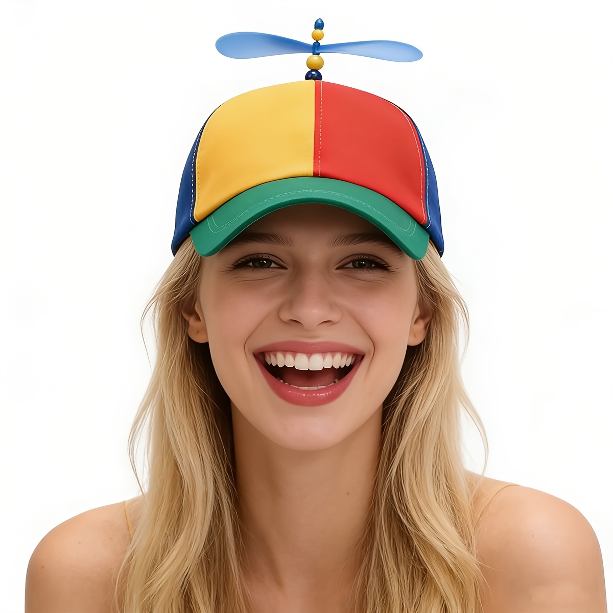 Funny Multicolor Propeller Hat - đánh giá và giá Cosplay Fireball Prop
